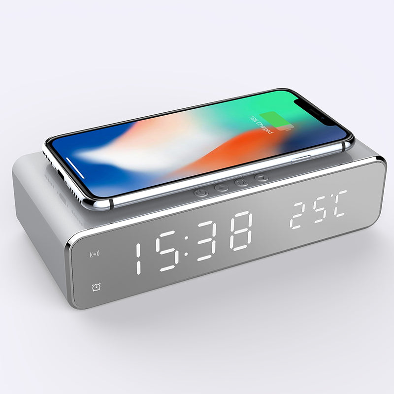 2-in-1 Wireless Charger Clock