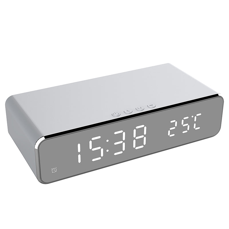 Pluggable Clock 2-in-1 Wireless Charger Clock